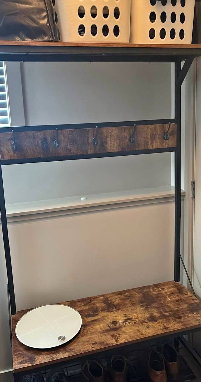 Coat Rack + Shelf